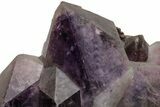 Deep Purple Amethyst Crystal Cluster - Congo #231367-1
